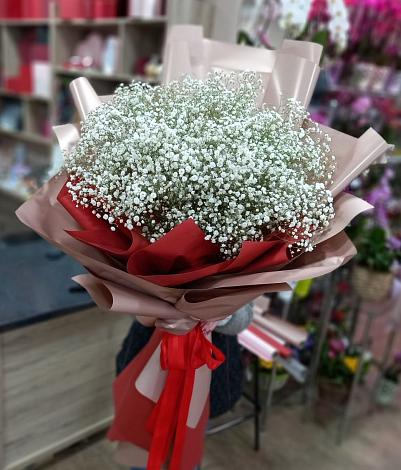Букет цветов из: Гипсофила в Енотаевке