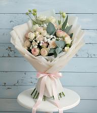 Букет цветов из:  Розы и Лизиантусы #REPLACE_PRED# Енотаевке