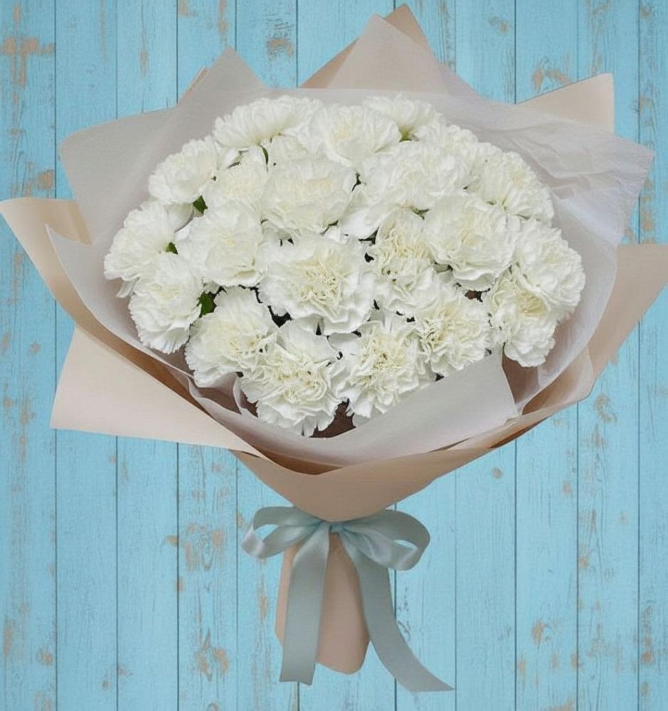 Букет цветов из: Гвоздики в Енотаевке