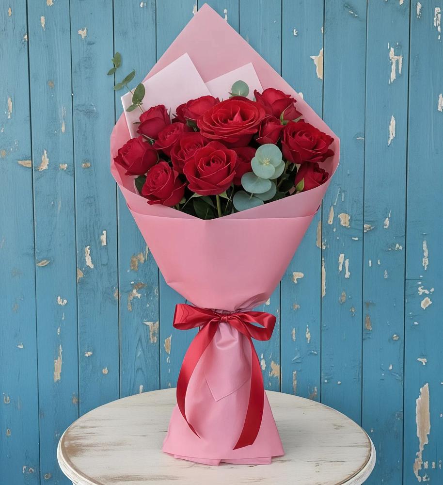 Букет цветов из: Розы в Енотаевке