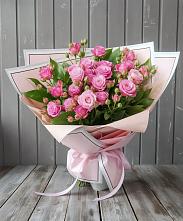 Букет Розовый кустик в Енотаевке