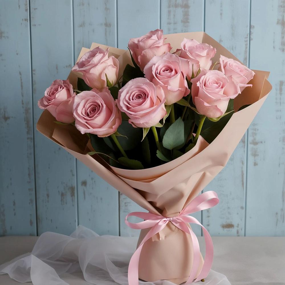 Букет цветов из: Розы в Енотаевке