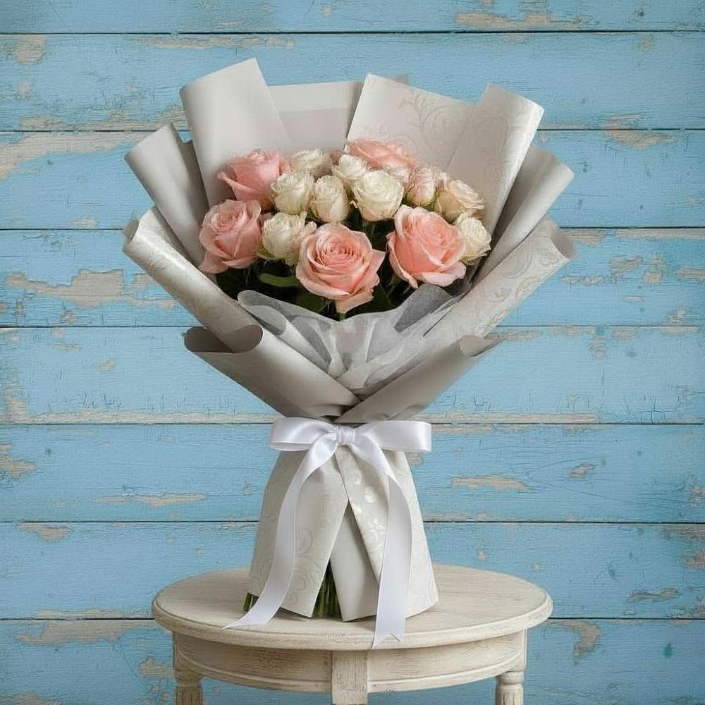 Букет цветов из: Розы в Енотаевке