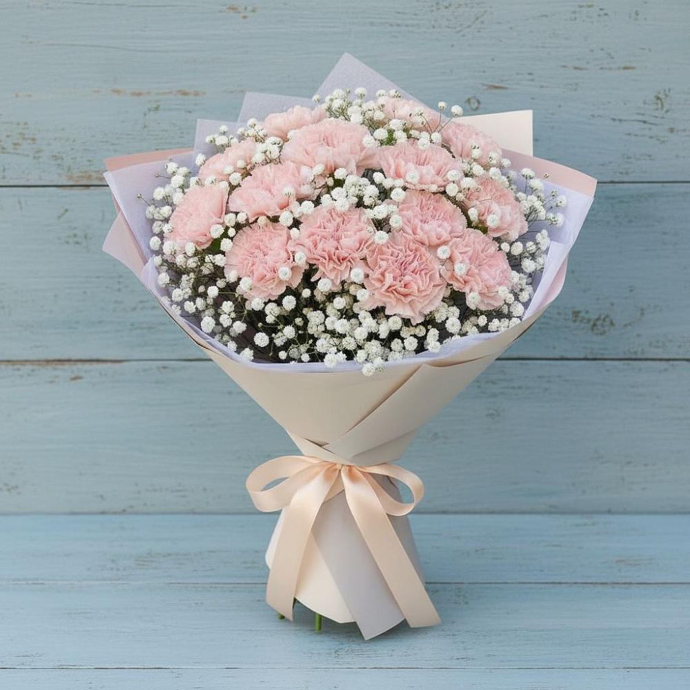 Букет цветов из: Гвоздики в Енотаевке