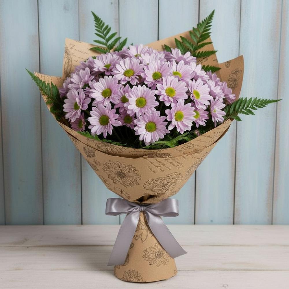Букет цветов из: Хризантемы в Енотаевке