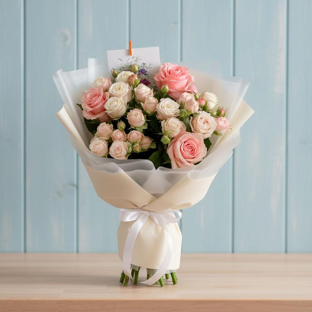 Букет цветов из: Розы в Енотаевке