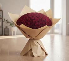 Букет 101 Красная роза в Енотаевке