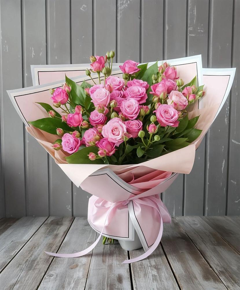 Букет Розовый кустик в Енотаевке