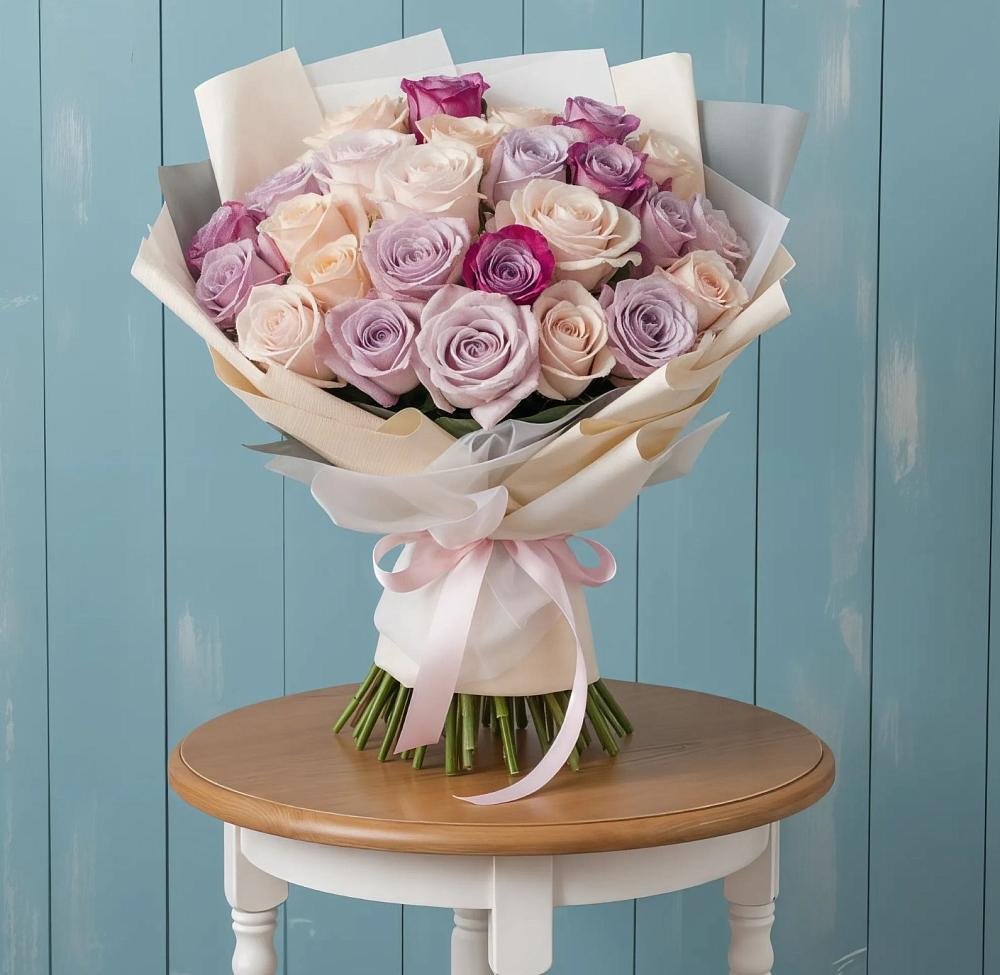 Букет цветов из: Розы в Енотаевке