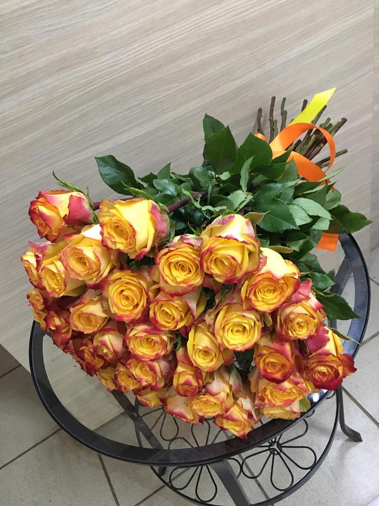 Букет Желтые розы в Енотаевке