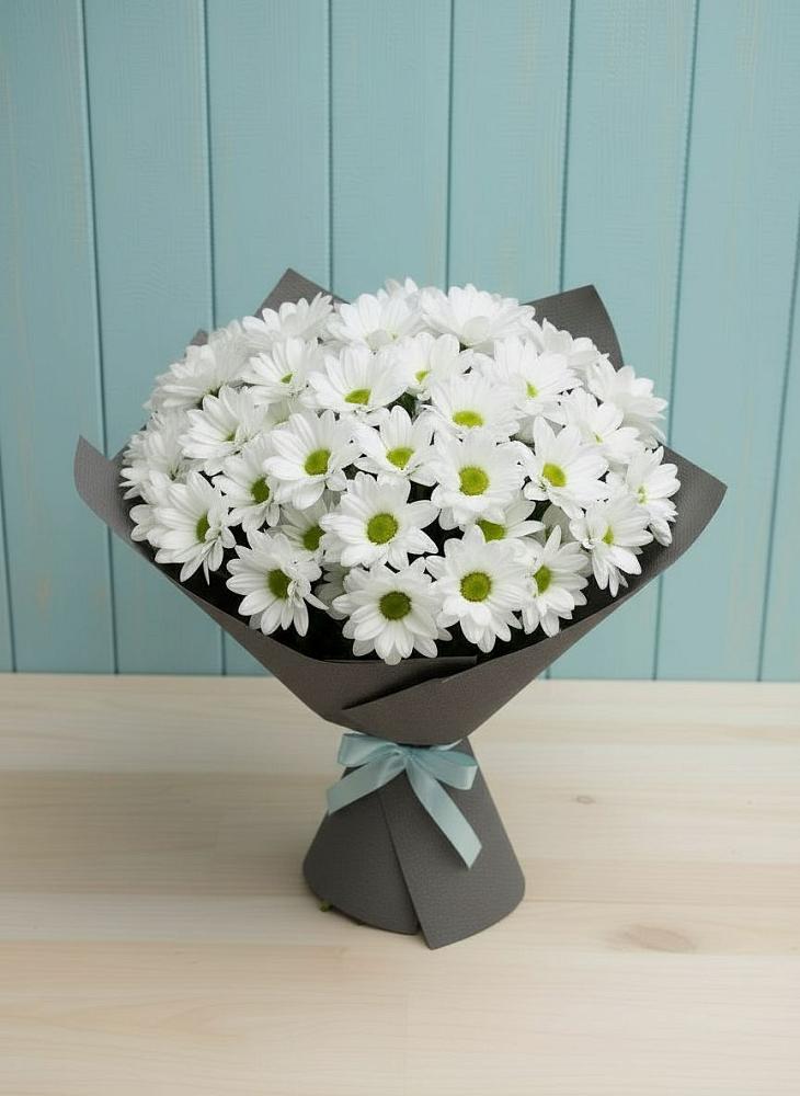 Букет цветов из: Хризантемы в Енотаевке