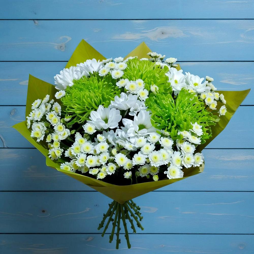 Букет цветов из: Хризантемы в Енотаевке