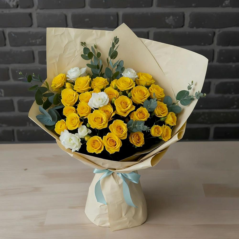 Букет цветов из: Розы в Енотаевке