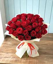 Букет 29 Красных роз в Енотаевке
