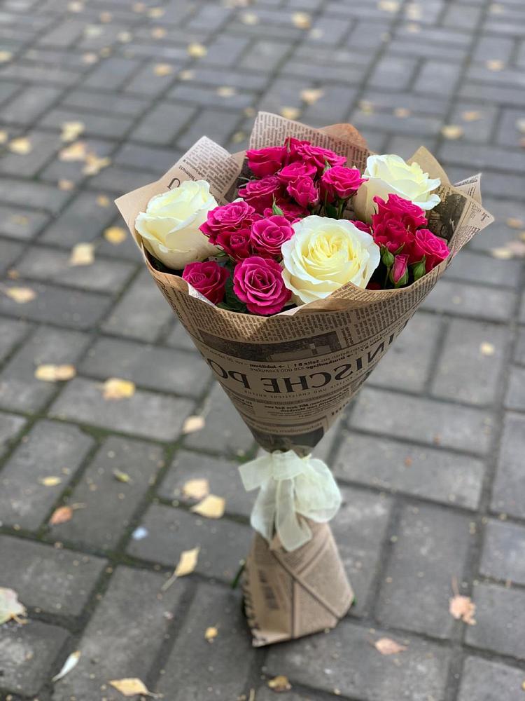 Букет цветов из: Розы в Енотаевке