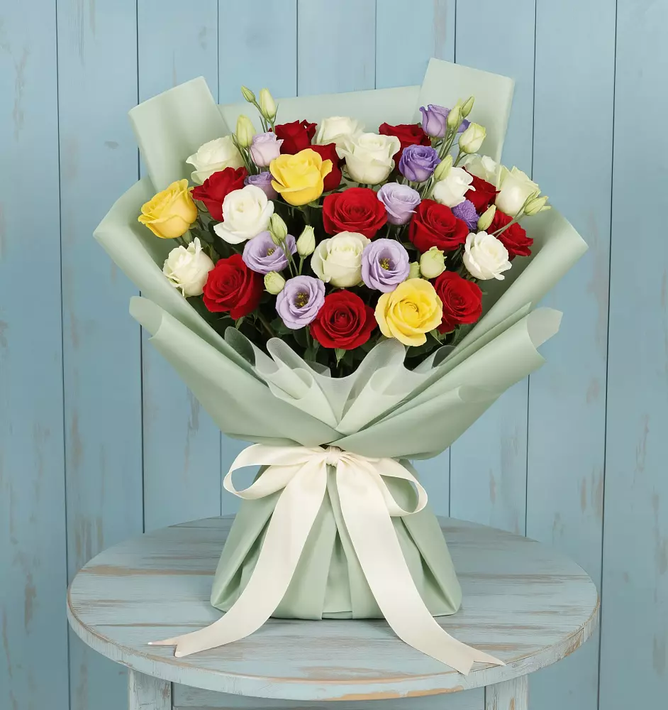 Букет цветов из: Розы в Енотаевке